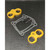 Star Racing Gold Tappet Cuffs Lifter Guides for 2017-2026 Harley M8