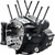 S&S MK-Series Crankcase Assembly for 2018-2025 Harley Softail