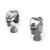Kraus Shorty Bar Mount Risers for Harley