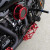Arlen Ness Diamond Floorboards for Harley - Red
