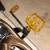 Thrashin Supply Aggressor Mini Floorboards for Harley - Gold