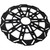 Kodlin by SBS 10-Spoke Rear Brake Rotor for 2018-2025 Harley Softail - Black