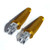 Speed Merchant Gold Speed Pegs Foot Pegs for M8 Harley Softail - Open Box