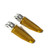 Speed Merchant Gold Speed Pegs Foot Pegs for M8 Harley Softail - Open Box