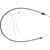 Magnum Quick Connect Upper Clutch Cable for 2024-2025 Harley Touring & 2025 Softail - Karbon Fiber