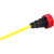 Figurati Curved Magnetic Performance Oil Dipstick for 2007-2016 Harley Touring - Red