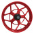 Arlen Ness Speed 5 Forged Wheel for Harley - Red