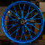 Arlen Ness Y-Spoke Forged Wheel for Harley - Blue
