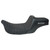 Slyfox Highnoon Tuck n Roll Seat for 1997-2007 Harley Touring - Grey Stitch