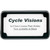 Cycle Visions Beveled License Plate Frame for Harley