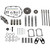 S&S Gear Drive 496 Cam & Pushrod Kit for 2017-2026 Harley M8