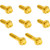 Arlen Ness Trap Door Titanium 12-Point Bolt Kits for Harley - Gold