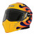 Simpson Mod Bandit Modualr Helmet - Yellow Wildfire