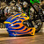 Simpson Mod Bandit Modualr Helmet - Yellow Wildfire