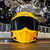 Simpson Mod Bandit Modualr Helmet - Yellow Wildfire