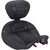 Mustang Deluxe Touring Seat with Backrest for 2024-2026 Harley Touring