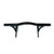 Original Garage OG Highway Peg Crash Bar for Harley FXR - Black / Aluminum Tips