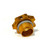 Boosted Brad Honey Gold DMR Non-Vented Gas Cap for Harley - Open Box