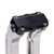 Original Garage OG 6.5" Pull Back Risers for Harley - Aluminum/Black - Open Box