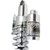RWD RS-2 Performance Shocks for 1991-2017 Harley Dyna - Polished / Chrome
