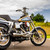 RWD RS-2 Performance Shocks for 1991-2017 Harley Dyna - Polished / Chrome