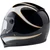 Biltwell Lane Splitter Helmet - Gloss Black/White Flames