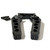 Boosted Brad 10" Black DMR Destroyer Pullback Risers for Harley