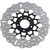 EBC 10-Button Floating Contour Stainless 11.5" Front Rotor for 2000-2014 Harley - Black