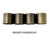 Boosted Brad DMR Lightning Bolt Pushrod Spring Covers for Harley