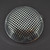 V-Twin Mfg. Chrome Round Mesh Air Cleaner