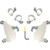 Memphis Shades Trigger-Lock Mount Kit Gauntlet Fairing for Harley