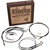 Burly Black Vinyl Cable and Brake Line Kit for Sportster XL