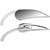 Arlen Ness Rad II Teardrop Micro Mirrors - Chrome