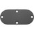 Drag Specialties Black Primary Chain Inspection Covers