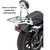 Cobra Detachable Backrest Kit for 2004-2017 Harley Sportster - Chrome