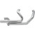 S&S Power Tune Dual Exhaust Header System for 2009-2016 Harley Touring - Chrome