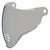 Icon Airflite RST Silver Face Shield