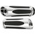 Arlen Ness Deep Cut Comfort Grips for Harley - Chrome