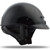 GMAX GM35 Full Dressed Half Helmet - Gloss Black