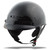 GMAX GM35 Full Dressed Half Helmet - Gloss Black