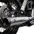 S&S Grand National Slip-On Mufflers for 1995-2017 Harley Dyna - Chrome