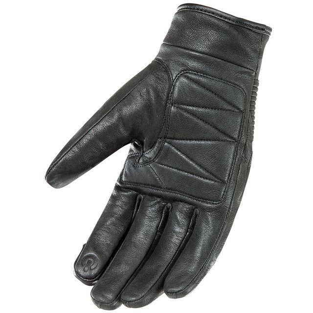 Joe Rocket Briton Black Leather Gloves - 1958-1004 - Get Lowered Cycles