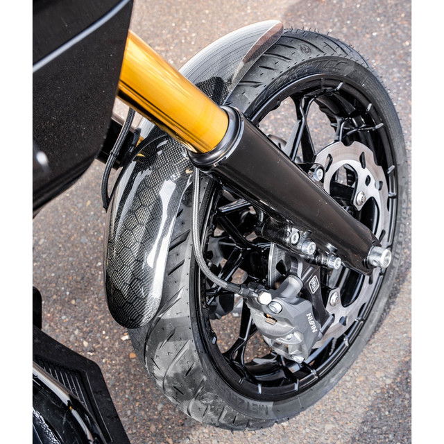 Original Garage OG Shorty Bagger Carbon Fiber Fender 20142023 Harley