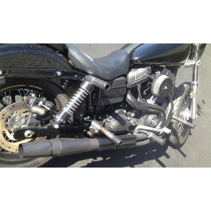 Bung King Upper Shock Mount Frame Sliders for Harley Dyna/Sportster/FXR