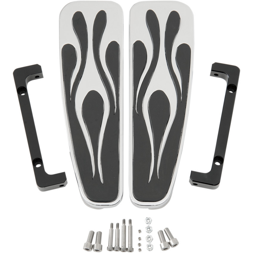 LA Choppers Adjustable FL Rider Longboards Floorboards for Harley