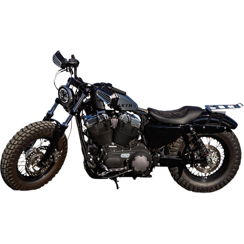 Kuryakyn Dillinger Luggage Rack for 20042019 Harley Sportster Silver