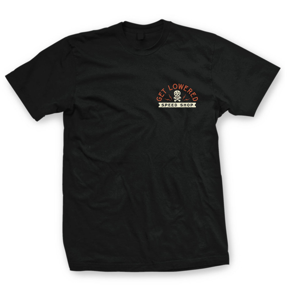 Get Lowered Speed Shop T-Shirt - Get Lowered Cycles