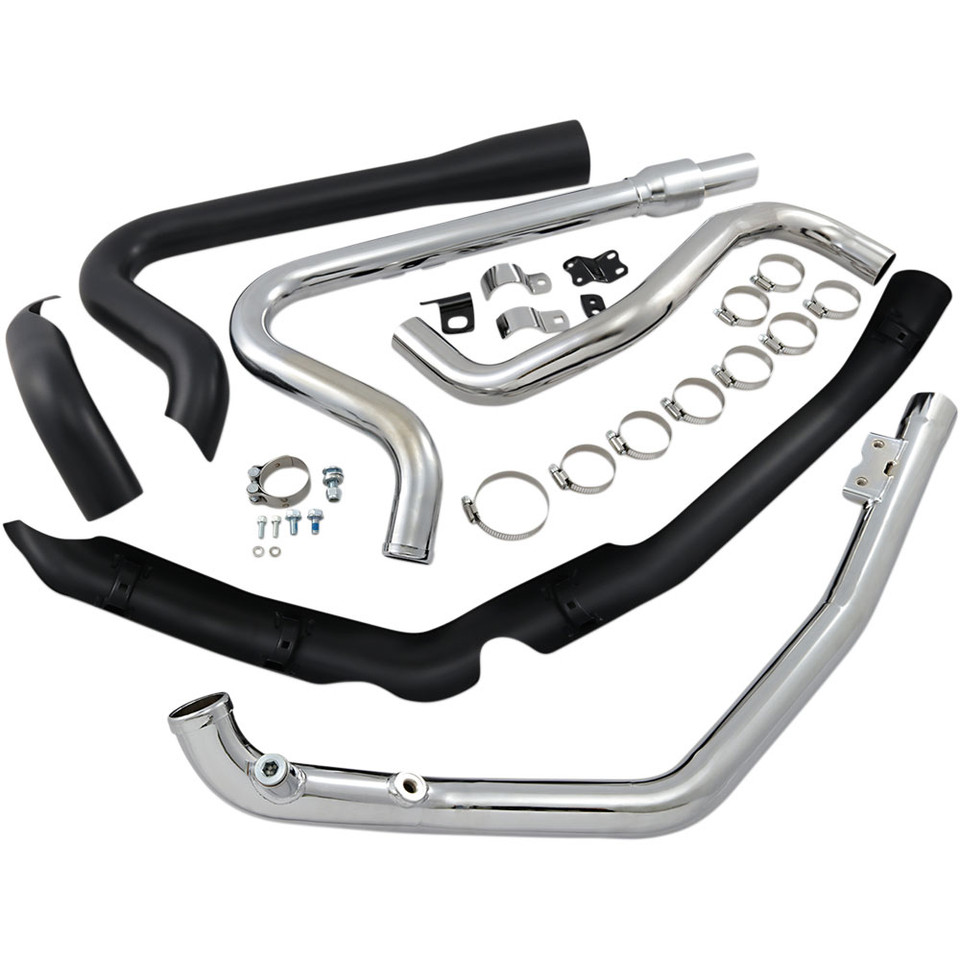 Cobra Powerport Headpipes Dual Bung for 20172022 Harley Touring