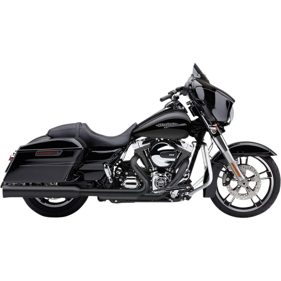 Cobra Neighbor Hater Exhaust Raven Black Mufflers for 19952016 Harley Touring 6107RB Get