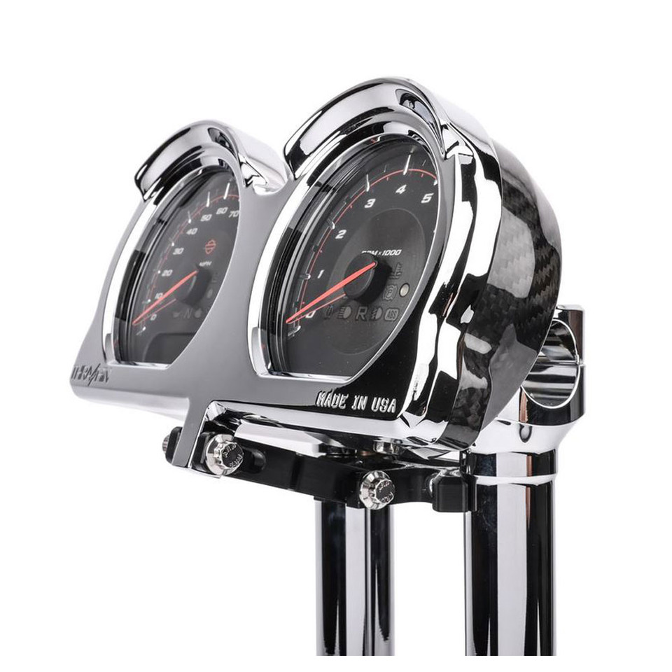 Thrashin Supply Holeshot Riser Gauge Relocation Bracket for 20142022